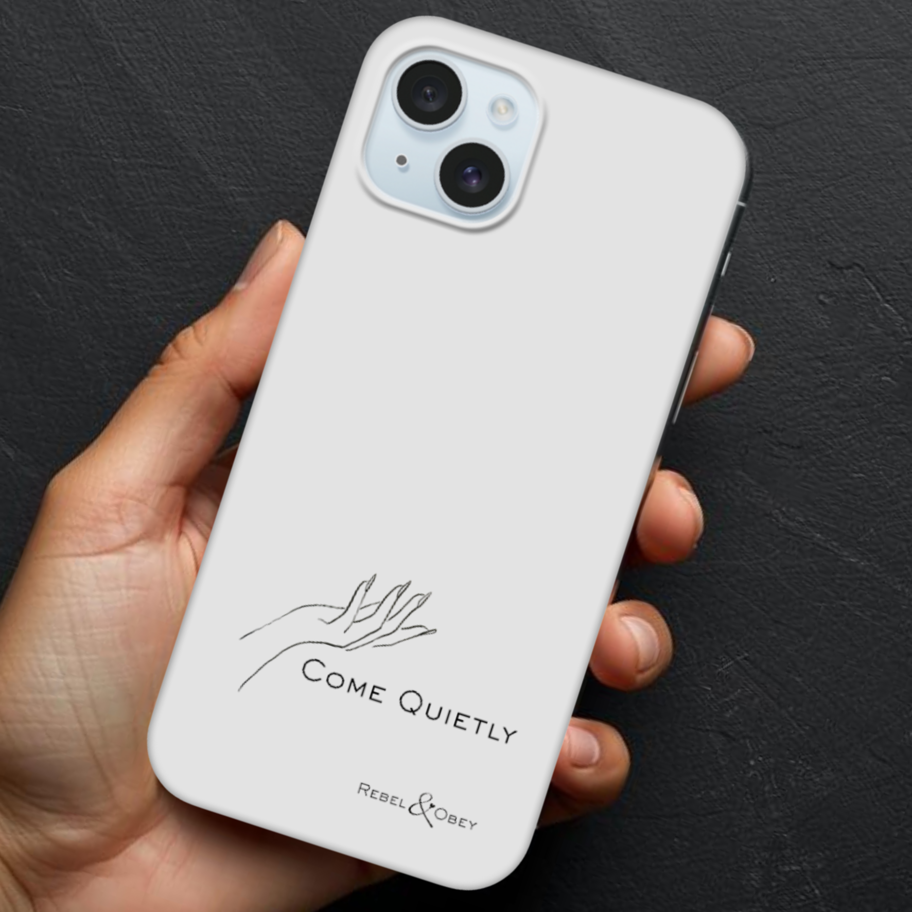 Come quietly phone case